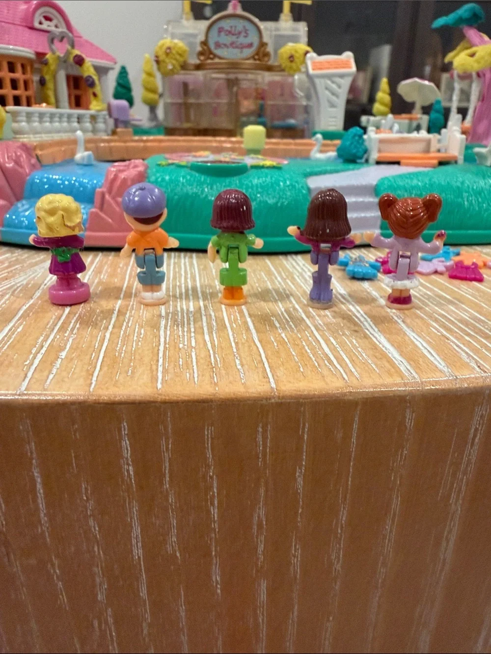 1996 COMPLETE Magical Movin’ Pollyville Polly Pocket Bluebird WORKS